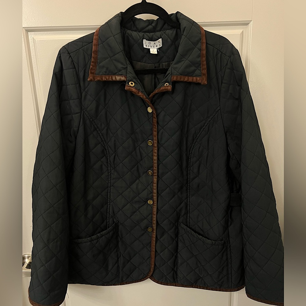 Joan Rivers Quilted Barn Jacket